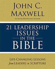 21 Leadership Issues in the Bible